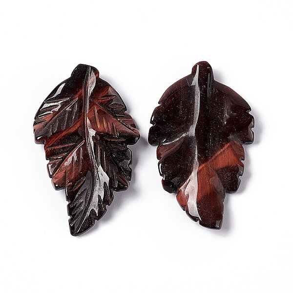 PandaHall Natural Tiger Eye Pendants, Dyed, Leaf Charms, 41.5x25~26x5mm, Hole: 0.8mm Tiger Eye Leaf
PandaHall Natural Tiger Eye Pendants, Dyed, Leaf Charms, 41.5x25~26x5mm, Hole: 0.8mm Tiger Eye Leaf