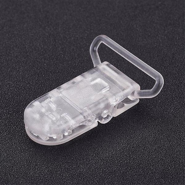 PandaHall Eco-Friendly Plastic Baby Pacifier Holder Clip, Clear, 43x31x9mm Plastic Clear
PandaHall Eco-Friendly Plastic Baby Pacifier Holder Clip, Clear, 43x31x9mm Plastic Clear