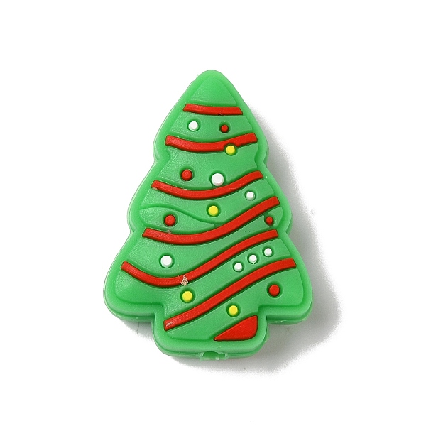 PandaHall Christmas Theme Silicone Focal Beads, Silicone Teething Beads, Christmas Tree, 30x21x9mm, Hole: 3.5mm Silicone Christmas Tree
PandaHall Christmas Theme Silicone Focal Beads, Silicone Teething Beads, Christmas Tree, 30x21x9mm, Hole: 3.5mm Silicone Christmas Tree
