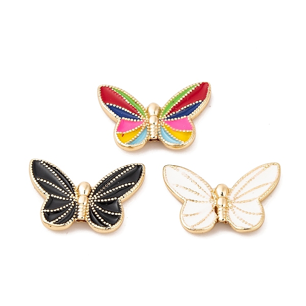 PandaHall Brass Enamel Beads, Real 18K Gold Plated, Butterfly, Mixed Color, 13.5x19x3mm, Hole: 1.4mm Brass+Enamel Butterfly Multicolor
PandaHall Brass Enamel Beads, Real 18K Gold Plated, Butterfly, Mixed Color, 13.5x19x3mm, Hole: 1.4mm Brass+Enamel Butterfly Multicolor