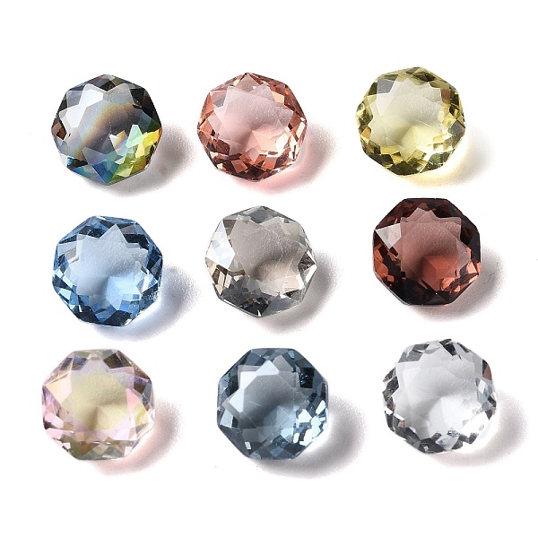 PandaHall Transparent Glass Rhinestone Cabochons, Faceted, Pointed Back, Octagon, Mixed Color, 10x10x6mm Glass Rhinestone Octagon Multicolor
PandaHall Transparent Glass Rhinestone Cabochons, Faceted, Pointed Back, Octagon, Mixed Color, 10x10x6mm Glass Rhinestone Octagon Multicolor