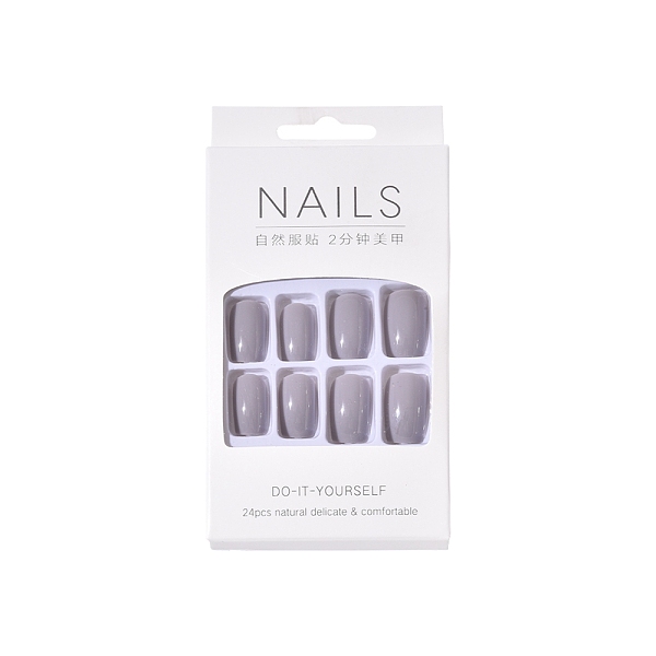 PandaHall Solid Color Plastic Square Round Corners Full Cover False Nail Tips, Practice Manicure Nail Art Tool, Dark Gray, 15~23.5x7.5~14mm...
PandaHall Solid Color Plastic Square Round Corners Full Cover False Nail Tips, Practice Manicure Nail Art Tool, Dark Gray, 15~23.5x7.5~14mm...