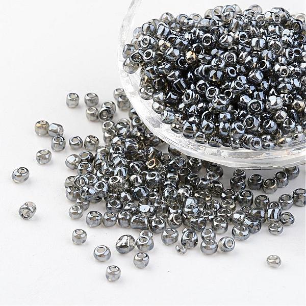 PandaHall Round Glass Seed Beads, Trans. Colours Lustered, Gray, Size: about 4mm in diameter, hole: 1.5mm, about 496pcs/50g Glass Gray
PandaHall Round Glass Seed Beads, Trans. Colours Lustered, Gray, Size: about 4mm in diameter, hole: 1.5mm, about 496pcs/50g Glass Gray
