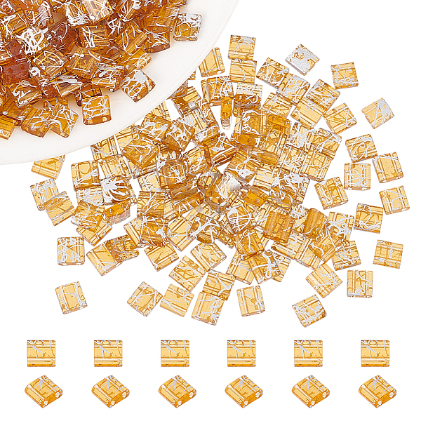 PandaHall 2-Hole Transparent Glass Seed Beads, Rectangle, Chocolate, 5x5x2mm, Hole: 0.8mm Glass Rectangle Brown
PandaHall 2-Hole Transparent Glass Seed Beads, Rectangle, Chocolate, 5x5x2mm, Hole: 0.8mm Glass Rectangle Brown