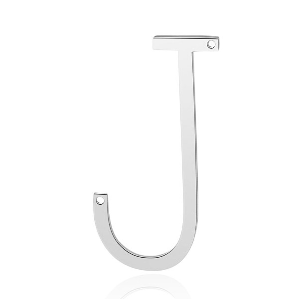 PandaHall 201 Stainless Steel Links connectors, Letter, Stainless Steel Color, Letter.J, 37x19x1mm, Hole: 1mm 201 Stainless Steel Letter J
PandaHall 201 Stainless Steel Links connectors, Letter, Stainless Steel Color, Letter.J, 37x19x1mm, Hole: 1mm 201 Stainless Steel Letter J