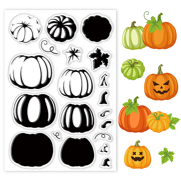 PandaHall GLOBLELAND Halloween Layering Pumpkin Clear Stamps Autumn Leaves Silicone Clear Stamp Seals for Cards Making DIY Scrapbooking...
PandaHall GLOBLELAND Halloween Layering Pumpkin Clear Stamps Autumn Leaves Silicone Clear Stamp Seals for Cards Making DIY Scrapbooking...