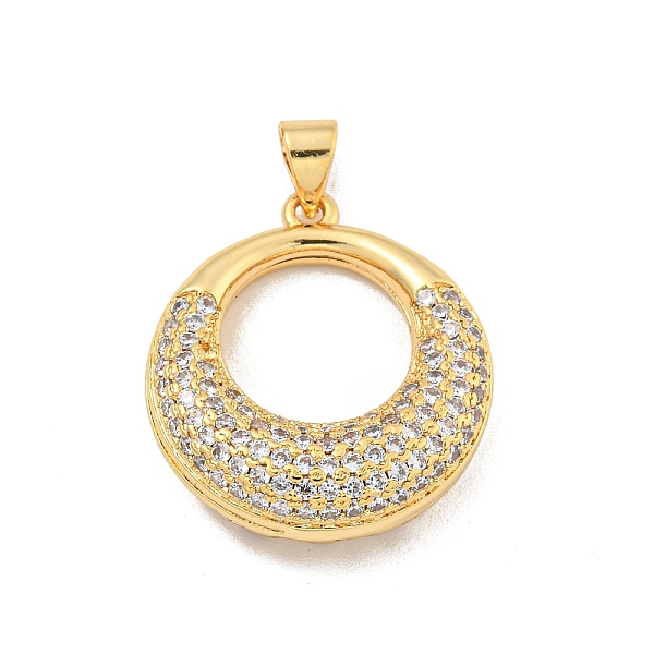 PandaHall Brass Pave Clear Cubic Zirconia Pendants, Real 16K Gold Plated, Ring, 24x21x7mm, Hole: 4x3mm Brass+Cubic Zirconia Ring Clear
PandaHall Brass Pave Clear Cubic Zirconia Pendants, Real 16K Gold Plated, Ring, 24x21x7mm, Hole: 4x3mm Brass+Cubic Zirconia Ring Clear