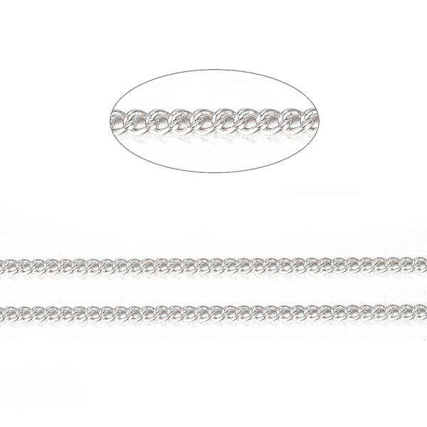 PandaHall Brass Twisted Chains, Curb Chains, Soldered, with Spool, Oval, Lead Free & Nickel Free & Cadmium Free, Platinum, 2x1x0.35mm, about...
PandaHall Brass Twisted Chains, Curb Chains, Soldered, with Spool, Oval, Lead Free & Nickel Free & Cadmium Free, Platinum, 2x1x0.35mm, about...