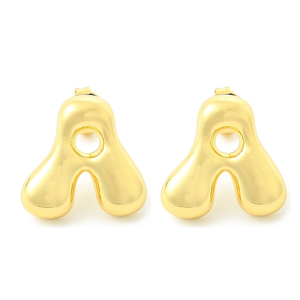 PandaHall Rack Plating Brass Earrings, Cadmium Free & Lead Free, Long-Lasting Plated, Stud Earrings, Alphabet, Real 18K Gold Plated, Letter...
PandaHall Rack Plating Brass Earrings, Cadmium Free & Lead Free, Long-Lasting Plated, Stud Earrings, Alphabet, Real 18K Gold Plated, Letter...