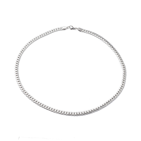 PandaHall 304 Stainless Steel Cuban Link Chain Necklace for Men Women, Stainless Steel Color, 22.83~23.78 inch(58~60.4cm) 304 Stainless...
PandaHall 304 Stainless Steel Cuban Link Chain Necklace for Men Women, Stainless Steel Color, 22.83~23.78 inch(58~60.4cm) 304 Stainless...