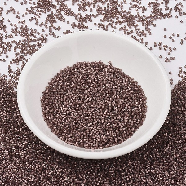 PandaHall MIYUKI Delica Beads, Cylinder, Japanese Seed Beads, 11/0, (DB2183) Duracoat Semi-Frosted Silver Lined Dyed Raisin, 1.3x1.6mm, Hole..., Purple
PandaHall MIYUKI Delica Beads, Cylinder, Japanese Seed Beads, 11/0, (DB2183) Duracoat Semi-Frosted Silver Lined Dyed Raisin, 1.3x1.6mm, Hole..., Purple