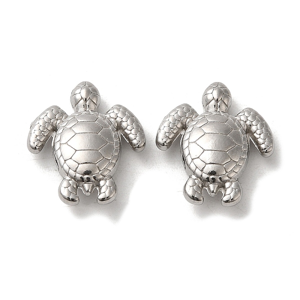PandaHall 304 Stainless Steel Beads, Tortoise, Stainless Steel Color, 18x15.5x5mm, Hole: 1.5mm 304 Stainless Steel Tortoise
PandaHall 304 Stainless Steel Beads, Tortoise, Stainless Steel Color, 18x15.5x5mm, Hole: 1.5mm 304 Stainless Steel Tortoise