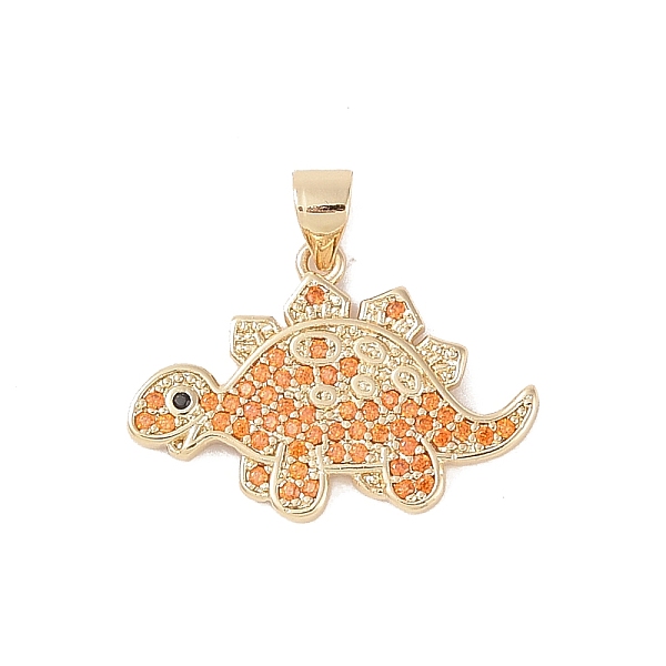 PandaHall Brass Micro Pave Cubic Zirconia Pendants, Real 18K Gold Plated, Dinosaur, Orange, 16.5x23.5x2mm, Hole: 4x3.5mm Brass+Cubic...
PandaHall Brass Micro Pave Cubic Zirconia Pendants, Real 18K Gold Plated, Dinosaur, Orange, 16.5x23.5x2mm, Hole: 4x3.5mm Brass+Cubic...