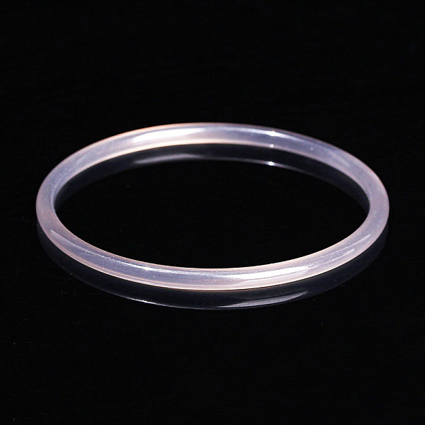 PandaHall Dyed Natural Grey Agate Simple Plain Bangle for Women, Inner Diameter: 2-1/4 inch(5.6~5.8cm) Grey Agate
PandaHall Dyed Natural Grey Agate Simple Plain Bangle for Women, Inner Diameter: 2-1/4 inch(5.6~5.8cm) Grey Agate