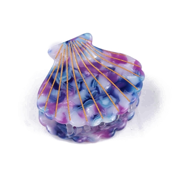 PandaHall Cellulose Acetate Claw Hair Clips, Hair Accessories for Women & Girls, Shell, Purple, 52x43mm Cellulose Acetate Shell Shape Purple
PandaHall Cellulose Acetate Claw Hair Clips, Hair Accessories for Women & Girls, Shell, Purple, 52x43mm Cellulose Acetate Shell Shape Purple