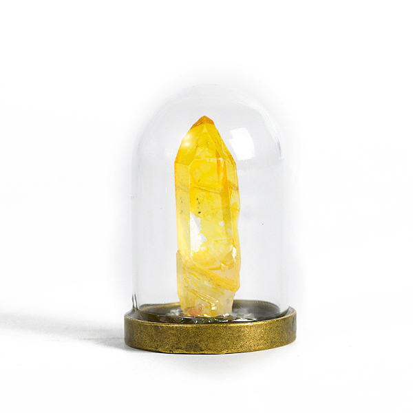 PandaHall Natural Quartz Crystal Dyed Display Decorations, Reiki Energy Stone Cloche Bell Jar Ornaments, Arch, 27x41mm Quartz Crystal Arch
PandaHall Natural Quartz Crystal Dyed Display Decorations, Reiki Energy Stone Cloche Bell Jar Ornaments, Arch, 27x41mm Quartz Crystal Arch