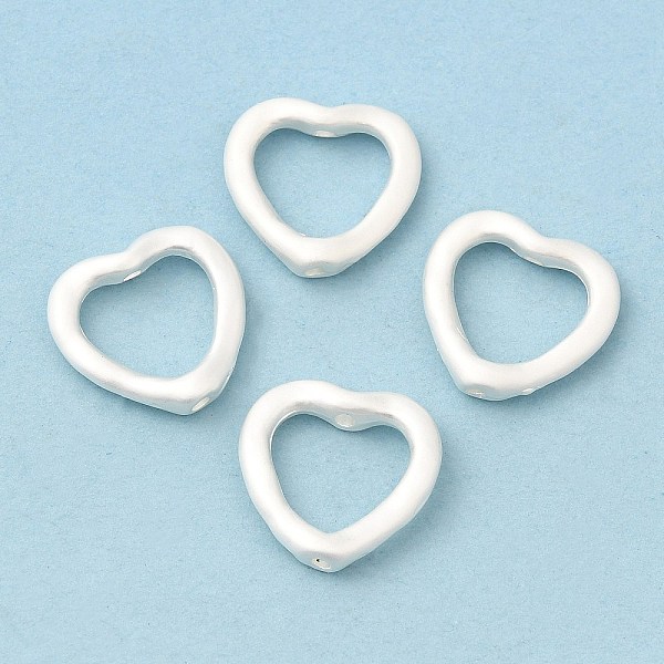 PandaHall Alloy Bead Frame, Cadmium Free & Nickel Free & Lead Free, Heart, Matte Silver Color, 13.5x14x2mm, Hole: 1mm Alloy Heart
PandaHall Alloy Bead Frame, Cadmium Free & Nickel Free & Lead Free, Heart, Matte Silver Color, 13.5x14x2mm, Hole: 1mm Alloy Heart
