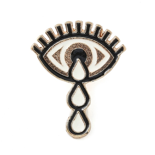 PandaHall Halloween Enamel Pins, Golden Alloy Brooches, for Backpack Clothes, Eye with Teardrop, 27x22x2mm Alloy+Enamel Eye Orange
PandaHall Halloween Enamel Pins, Golden Alloy Brooches, for Backpack Clothes, Eye with Teardrop, 27x22x2mm Alloy+Enamel Eye Orange