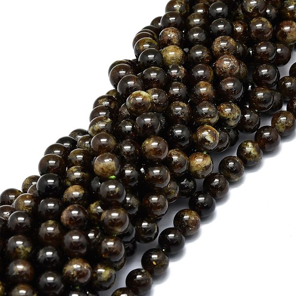 PandaHall Natural Garnet Beads Strands, Round, 10mm, Hole: 1mm, about 39pcs/strand, 15.55''(39.5cm) Garnet Round
PandaHall Natural Garnet Beads Strands, Round, 10mm, Hole: 1mm, about 39pcs/strand, 15.55''(39.5cm) Garnet Round