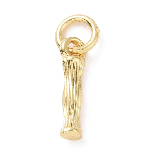 PandaHall Brass Pendants, with Jump Ring, Golden, Letter Charm, Letter I, 12x3x2mm, Hole: 3mm Brass Letter I Gold
PandaHall Brass Pendants, with Jump Ring, Golden, Letter Charm, Letter I, 12x3x2mm, Hole: 3mm Brass Letter I Gold