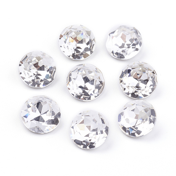 PandaHall Pointed Back & Back Plated Glass Rhinestone Cabochons, Grade A, Faceted, Flat Round, Crystal, 8x4.5mm Glass Rhinestone Flat Round..., Clear
PandaHall Pointed Back & Back Plated Glass Rhinestone Cabochons, Grade A, Faceted, Flat Round, Crystal, 8x4.5mm Glass Rhinestone Flat Round..., Clear