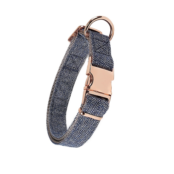 PandaHall Nylon Dog Collar with Rose Gold Iron Quick Release Buckle, Adjustable Safety Collar for Dog Pet, Midnight Blue, 450~650x20mm Nylon
PandaHall Nylon Dog Collar with Rose Gold Iron Quick Release Buckle, Adjustable Safety Collar for Dog Pet, Midnight Blue, 450~650x20mm Nylon