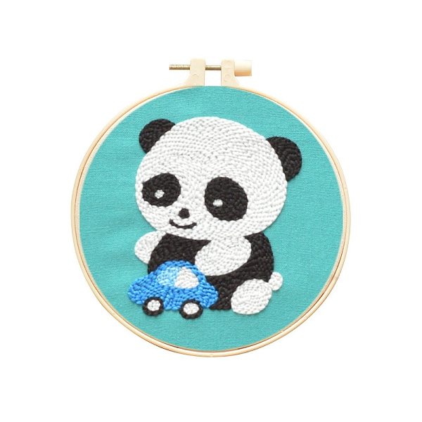 PandaHall Animal Theme DIY Display Decoration Punch Embroidery Beginner Kit, Including Punch Pen, Needles & Yarn, Cotton Fabric, Threader..., White
PandaHall Animal Theme DIY Display Decoration Punch Embroidery Beginner Kit, Including Punch Pen, Needles & Yarn, Cotton Fabric, Threader..., White