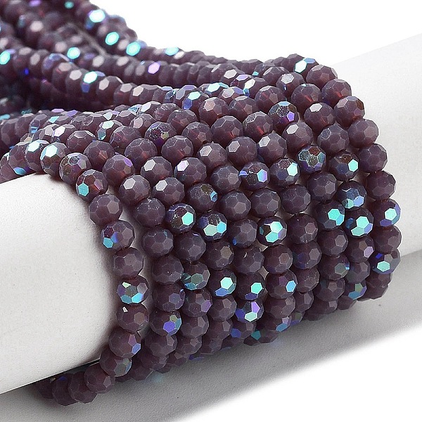 PandaHall Opaque Glass Beads Strands, Faceted, Round, Old Rose, 3mm, Hole: 0.8mm, about 163~166pcs/strand, 50~51cm Glass Round
PandaHall Opaque Glass Beads Strands, Faceted, Round, Old Rose, 3mm, Hole: 0.8mm, about 163~166pcs/strand, 50~51cm Glass Round