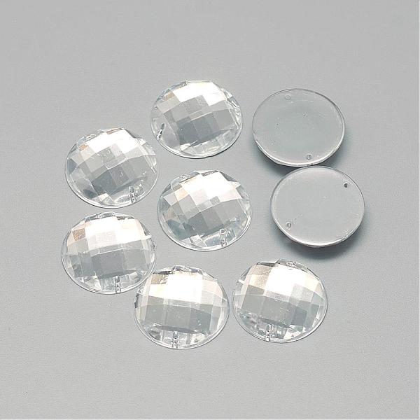 PandaHall Sew on Rhinestone, Transparent Acrylic Rhinestone, Two Holes, Garment Accessories, Faceted, Half Round/Dome, Clear, 25x6mm, Hole...
PandaHall Sew on Rhinestone, Transparent Acrylic Rhinestone, Two Holes, Garment Accessories, Faceted, Half Round/Dome, Clear, 25x6mm, Hole...