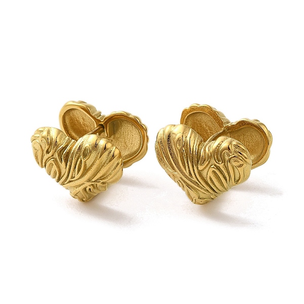 PandaHall 304 Stainlee Steel Hoop Earring, Heart, Golden, 15.5x18mm 304 Stainless Steel Heart
PandaHall 304 Stainlee Steel Hoop Earring, Heart, Golden, 15.5x18mm 304 Stainless Steel Heart