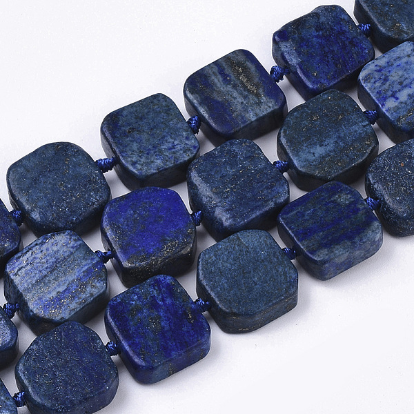 PandaHall Natural Lapis Lazuli Beads Strands, Colored Wax, Rectangle, 15~19x16~18x5~9mm, Hole: 1.2mm, about 19~20pcs/strand, 15.94...
PandaHall Natural Lapis Lazuli Beads Strands, Colored Wax, Rectangle, 15~19x16~18x5~9mm, Hole: 1.2mm, about 19~20pcs/strand, 15.94...