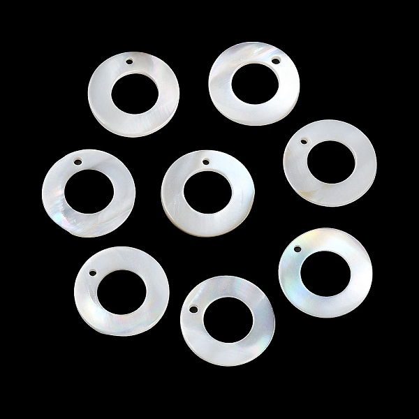 PandaHall Natural Freshwater Shell Pendants, Ring Charms, Seashell Color, 16x1.5mm, Hole: 1.5mm Freshwater Shell Ring
PandaHall Natural Freshwater Shell Pendants, Ring Charms, Seashell Color, 16x1.5mm, Hole: 1.5mm Freshwater Shell Ring