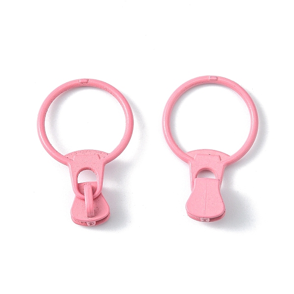 PandaHall Alloy Zipper, with Resin Puller, Round, Cadmium Free & Lead Free, Hot Pink, 37mm, ring: 31.5x23.5x1.5mm, zipper puller...
PandaHall Alloy Zipper, with Resin Puller, Round, Cadmium Free & Lead Free, Hot Pink, 37mm, ring: 31.5x23.5x1.5mm, zipper puller...