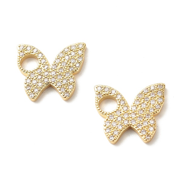 PandaHall Eco-Friendly Brass Micro Pave Clear Cubic Zirconia Pendants, Long-Lasting Plated, Lead Free & Cadmium Free, Butterfly, Real 18K...
PandaHall Eco-Friendly Brass Micro Pave Clear Cubic Zirconia Pendants, Long-Lasting Plated, Lead Free & Cadmium Free, Butterfly, Real 18K...