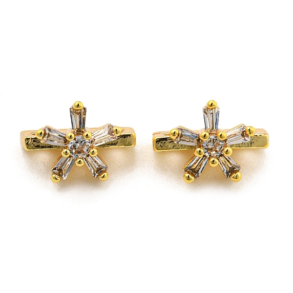 PandaHall Rack Plating Brass Pave Cubic Zirconia Slide Charms, Cadmium Free & Lead Free, Long-Lasting Plated, Real 18K Gold Plated, Flower..., Clear
PandaHall Rack Plating Brass Pave Cubic Zirconia Slide Charms, Cadmium Free & Lead Free, Long-Lasting Plated, Real 18K Gold Plated, Flower..., Clear