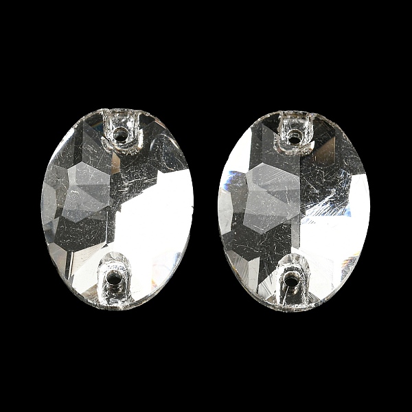 PandaHall Glass Connector Charms, Faceted, Oval Links, Clear, 18x13x5mm, Hole: 1mm Glass Oval Clear
PandaHall Glass Connector Charms, Faceted, Oval Links, Clear, 18x13x5mm, Hole: 1mm Glass Oval Clear