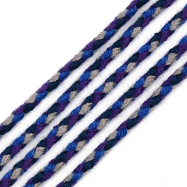 PandaHall Polyester Braided Cords, Dark Blue, 2mm, about 100yard/bundle(91.44m/bundle) Polyester
PandaHall Polyester Braided Cords, Dark Blue, 2mm, about 100yard/bundle(91.44m/bundle) Polyester