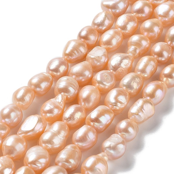 PandaHall Natural Cultured Freshwater Pearl Beads Strands, Two Side Polished, Grade 4A, PeachPuff, 10~12x9~10x7~8mm, Hole: 0.6mm, about..., Brown
PandaHall Natural Cultured Freshwater Pearl Beads Strands, Two Side Polished, Grade 4A, PeachPuff, 10~12x9~10x7~8mm, Hole: 0.6mm, about..., Brown