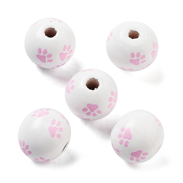 PandaHall Dog Theme Wood Beads, Dog Paw, Pink, 15.5x14.5mm, Hole: 4mm Wood Paw Print Pink
PandaHall Dog Theme Wood Beads, Dog Paw, Pink, 15.5x14.5mm, Hole: 4mm Wood Paw Print Pink