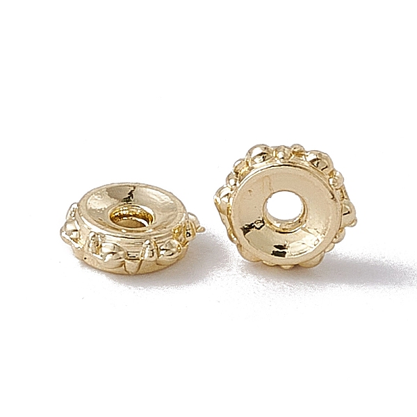 PandaHall Alloy Beads, Flat Round, Light Gold, 5x2mm, Hole: 1.2mm Alloy Flat Round
PandaHall Alloy Beads, Flat Round, Light Gold, 5x2mm, Hole: 1.2mm Alloy Flat Round