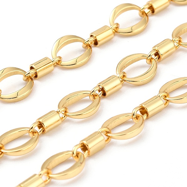 PandaHall Handmade Brass Oval Link Chains, with Column Links, Unwelded and with Spool, Lead Free & Nickel Free & Cadmium Free, Long-Lasting...
PandaHall Handmade Brass Oval Link Chains, with Column Links, Unwelded and with Spool, Lead Free & Nickel Free & Cadmium Free, Long-Lasting...