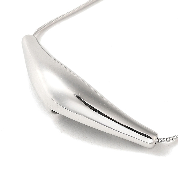 PandaHall Vacuum Plating 304 Stainless Steel Snake Chain Necklaces, Pendant Necklaces, Tube, 16.34 inch(41.5cm), Pendant: 14x46mm 304...
PandaHall Vacuum Plating 304 Stainless Steel Snake Chain Necklaces, Pendant Necklaces, Tube, 16.34 inch(41.5cm), Pendant: 14x46mm 304...