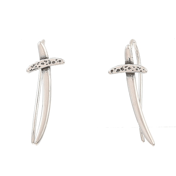 PandaHall Antique Silver 316 Surgical Stainless Steel Dangle Earrings, Tool, 27x9mm 316 Surgical Stainless Steel Tool
PandaHall Antique Silver 316 Surgical Stainless Steel Dangle Earrings, Tool, 27x9mm 316 Surgical Stainless Steel Tool