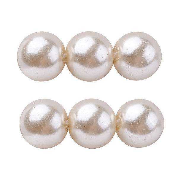 PandaHall Eco-Friendly Grade A Glass Pearl Beads, Pearlized, Round, Linen, 6mm, Hole: 1.2~1.5mm, about 68pcs/Strand, 16''(40.64cm) Glass..., Brown
PandaHall Eco-Friendly Grade A Glass Pearl Beads, Pearlized, Round, Linen, 6mm, Hole: 1.2~1.5mm, about 68pcs/Strand, 16''(40.64cm) Glass..., Brown