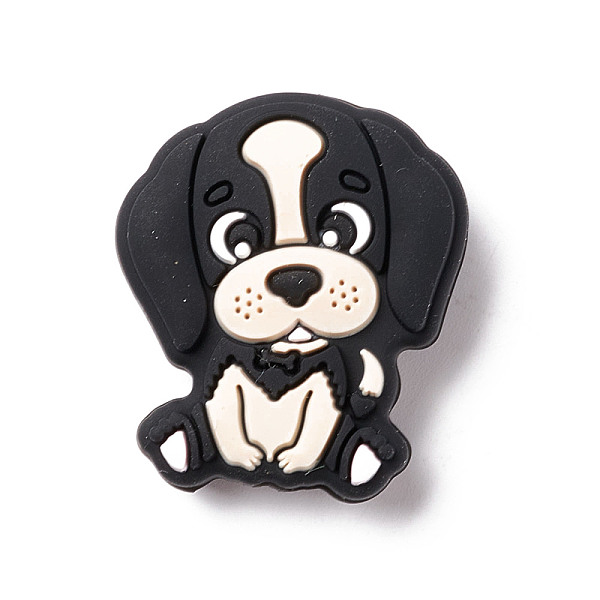 PandaHall Silicone Focal Beads, Baby Chew Teething Beads, Dog, Black, 28x25x9mm, Hole: 2mm Silicone Dog Black
PandaHall Silicone Focal Beads, Baby Chew Teething Beads, Dog, Black, 28x25x9mm, Hole: 2mm Silicone Dog Black