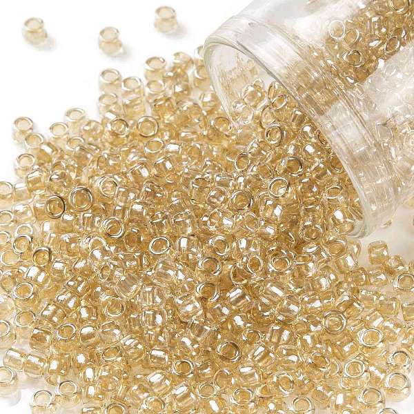 PandaHall TOHO Round Seed Beads, Japanese Seed Beads, (1816) Transparent Rainbow Light Topaz, 8/0, 3mm, Hole: 1mm, about 220pcs/10g Glass..., Brown
PandaHall TOHO Round Seed Beads, Japanese Seed Beads, (1816) Transparent Rainbow Light Topaz, 8/0, 3mm, Hole: 1mm, about 220pcs/10g Glass..., Brown