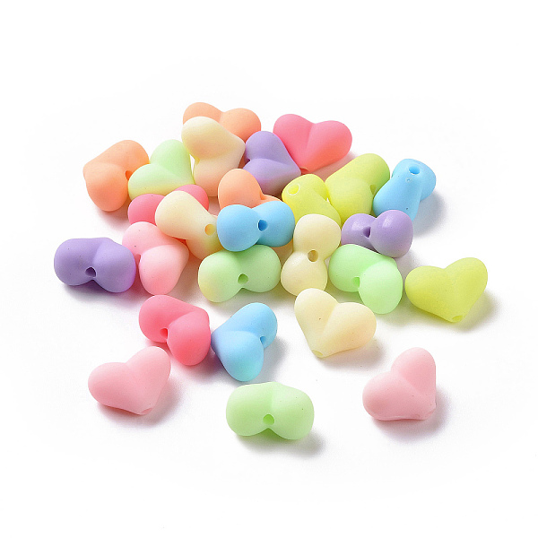 PandaHall Rubberized Style Acrylic Beads, Heart, Mixed Color, 11x15x8.5mm, Hole: 1.6mm, 574pcs/500g Acrylic Heart Multicolor
PandaHall Rubberized Style Acrylic Beads, Heart, Mixed Color, 11x15x8.5mm, Hole: 1.6mm, 574pcs/500g Acrylic Heart Multicolor