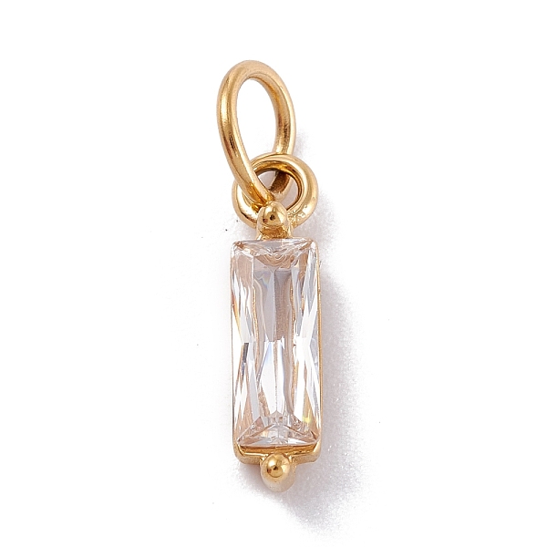 PandaHall 304 Stainless Steel Cubic Zirconia Pendants, Rectangle, Golden, Clear, 17x4x4mm, Hole: 5mm Stainless Steel+Cubic Zirconia...
PandaHall 304 Stainless Steel Cubic Zirconia Pendants, Rectangle, Golden, Clear, 17x4x4mm, Hole: 5mm Stainless Steel+Cubic Zirconia...