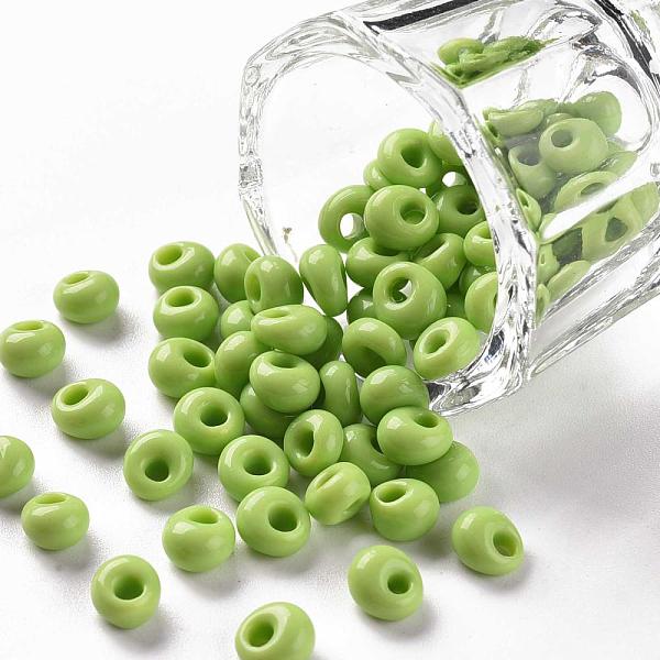 PandaHall TOHO Short Magatama Beads, Japanese Seed Beads, (44) Opaque Sour Apple, 6x5.5x3.5mm, Hole: 2mm, about 450g/bag Glass Green
PandaHall TOHO Short Magatama Beads, Japanese Seed Beads, (44) Opaque Sour Apple, 6x5.5x3.5mm, Hole: 2mm, about 450g/bag Glass Green