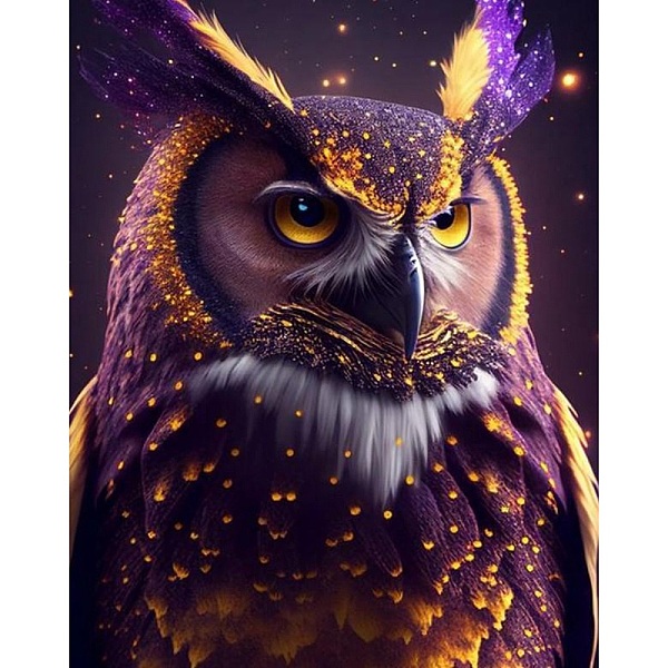 PandaHall DIY Owl Diamond Painting Kit, Including Resin Rhinestones Bag, Diamond Sticky Pen, Tray Plate and Glue Clay, Colorful, 400x300mm...
PandaHall DIY Owl Diamond Painting Kit, Including Resin Rhinestones Bag, Diamond Sticky Pen, Tray Plate and Glue Clay, Colorful, 400x300mm...